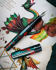 Benu Talisman Fountain Pen in Dragon’s Blood - Broad Point - NEW in Box picture