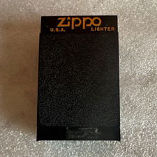 Harley-Davidson Zippo U.S.A. Lighter Black with Box, Harley-Davidson Logo picture
