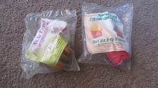 Vintage 1988 McDonalds Changeables Robot Transformer Happy Meal Toys LOT of 2 picture