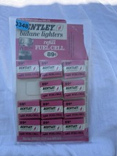Vintage Bentley Butane Lighter Refill Fuel Cell Counter Display 11 NOS #545C picture