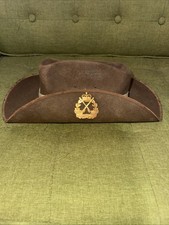 Vintage Australian Army Slouch Hat Royal Australian Infantry Corps RAInf Size 57 picture