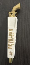Revolver Brewing Beer Tap Handle Gold Colt 45 Pistol Gun 12