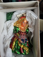 1997 Christopher Radko Ornament HOLIDAY BARBIE 97-BAR-01 Original Box picture