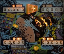 Vintage Gottlieb Orbit (1971)  Pinball Machine 4 Player EM Arcade Game - Works picture