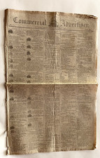 COLONIAL NEWSPAPER COMMERCIAL ADVERTISER 1801 picture