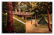 Pathway and Foot Bridge City Park Portland OR Oregon UNP DB Postcard W16 picture