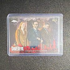 Topps Chrome Daredevil Catching Up with Old Friends #09/10 Serial #/10 picture