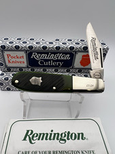 Remington RBC41 2009 Cutlery Collector's Club Pocketknife Green Bone 03/09 picture