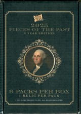 2025 Super Break Pieces of the Past 9 Year Edition Series 1 Factory Sealed Box picture