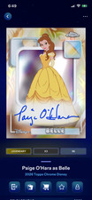 2026 Topps Disney Collect Legendary Chrome Signature BELLE Paige O'Hara picture