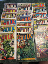 Marvel The Incredible Hulk Bronze Age Mixed Lot 180 &  181. Facsimile editions  picture