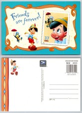 Continental Friends Are Forever Pinocchio Postcard picture
