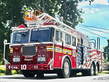 Fire Replicas FDNY Ladder Co. 10 Ten Truck 2001 Seagrave  picture