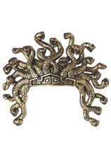 California Costumes Medusa Headdress, Gold, One Size picture