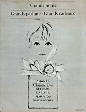 Advertising press 1965 great perfumes chanel dior lanvin patou rochas guerlain picture