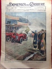 La Domenica del Corriere 8 March 1925 First Circuit Rome Etna By Lucia Nelson picture
