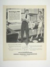 Vintage 1944 Ad General American Butterfingers 1954 Print Housewife Kitchen MOD picture