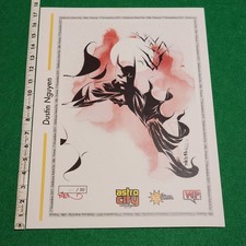 Dustin Nguyen Batman Signed Limited Edition Art Print #10/30 Lille France 2011 picture