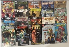 DC Comics Lot of 20 Green Lantern Supergirl Aquaman Impulse Smallville picture