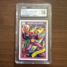 1990 IMPEL MARVEL UNIVERSE #69 DORMAMMU CGC 10 Not PSA - POP 2 picture