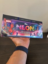 2026 Topps Marvel Neon Hobby Box Factory Sealed IN HAND SHIPS TODAY Not Presale picture