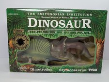 Rare Smithsonian Institution Dinosaur Collection Dimetrodon Styracosaurus Tyco picture