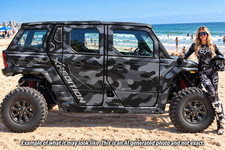 2024-2025 Polaris Xpedition ADV 4 Door UTV Graphics Kit DBC Dark Camo picture