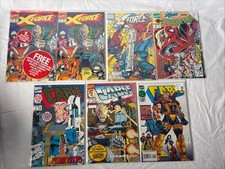 Marvel X-Force Cable Spiderman Lot Of 10 Comics picture