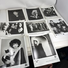 1980s Press Release Record Label Photo Vintage Lot x9 Force MDs Dazz Silvester  picture