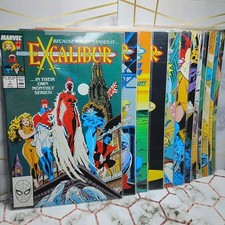Excalibur #1-12 Complete Run Lot Marvel Comics 1988-1989 Claremont Alan Davis picture