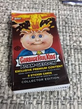 2017 Topps GPK Adam-Geddon 8 Sticker Cards Collector Edition picture