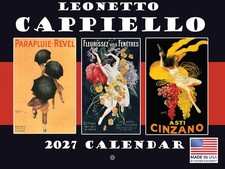 Leonetto Cappiello Vintage Drink Art Calendar 2027 Wall picture