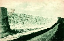 Reservoir Dam Boonton NJ New Jersey UNP Unused DB Postcard C13 picture