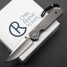 RARE Chris Reeve Large Sebenza 21 Wilson Combat, Glassblasted, Full Kit, CRK WC picture