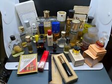 HUGE Antique Vintage Perfume 22 Bottles Lot with parfums Avon/Chloe/Bally etc. picture