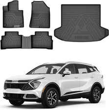 Floor Mats Cargo Liner for 2023-2025 Kia Sportage Gas Model Only All Weather 3D  picture