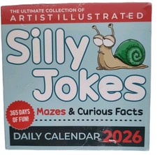 *SEALED* Silly Jokes Daily Desk Calendar 2026 FUN gift for kids -   picture