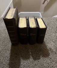 Antique Victorian - Era Leather Bound Photo Albums  picture