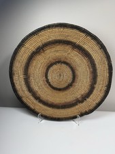 Makenge Basket Handwoven authentic Tribal Root Basket Zambia African 18