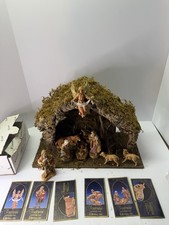 Fontanini Nativity Set By Roman 9 Piece 5 Inch In Box Box Has Little Damage Pics picture