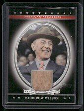 Woodrow Wilson 2009 Topps American Heritage Relics Griffith Stadium Seat picture