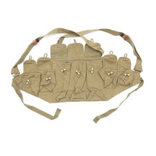 Surplus Vietanm War Chinese Type 56 Chest Rig Ammo Bandolier Pouch Original  picture