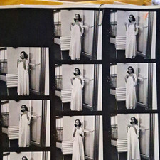 Vintage 1970s Karen Graham Fashion Contact Sheet Original Negatives Town&Country picture