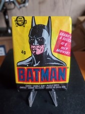 1989 O-Pee-Chee Batman Trading Cards Pack (1) Series One. picture