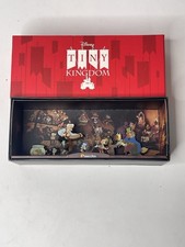 Disney TINY KINGDOM Pinocchio 5 Piece Diorama Flat-Enamel Boxed Set Sliding NIB picture