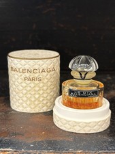 Vintage Early Balenciaga Le Dix Paris Perfume With Box Case France 1/4 oz picture