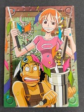 One Piece Amada Card Carddass S-16 etching Nami Usopp Japanese eb456 picture