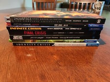 KINGDOM COME, Identity Crisis,  Infinite Crisis, Final Crisis 7 Total DC New picture