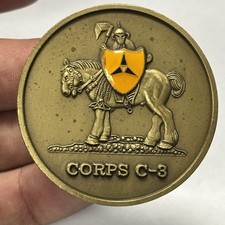 III Armored Corps Challenge Coin G-3 SGM Presented by G-3 picture