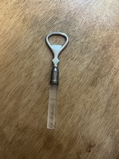Vintage Sterling Silver & Lucite Bottle Opener picture